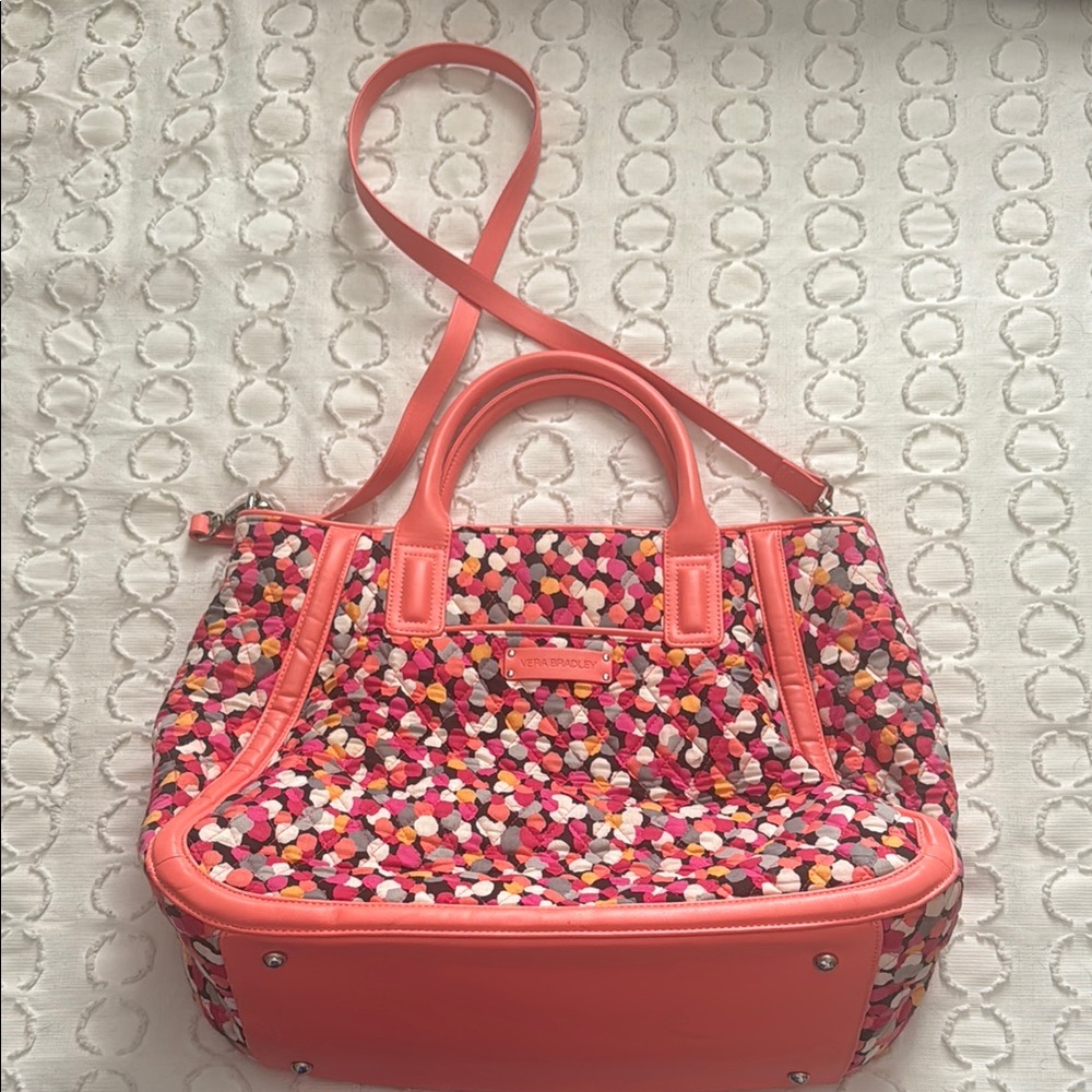 Vera Bradley Tote/Crossbody. Colorful Patterned Women's Bag